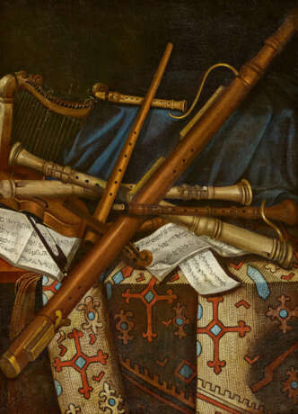 Andrea Benedetti. Still Life with Musical Instruments and Sheet Music - photo 1