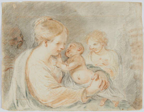 Florentine School. Holy Family with Angel - photo 2