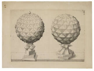 Perspective Study with Two Faceted Polyhedra