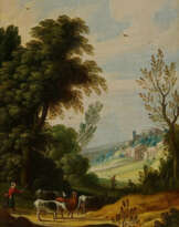Landscape with Shepherds and Flock