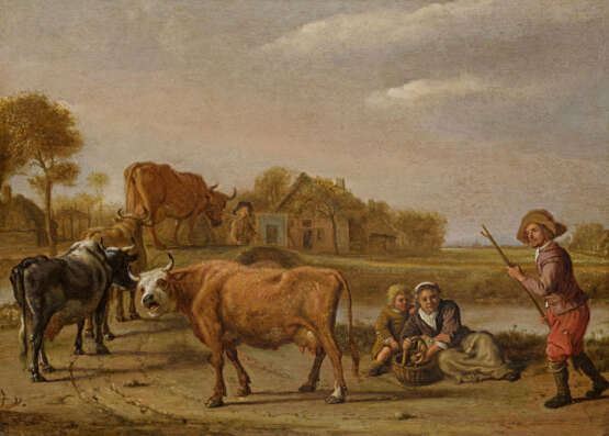 Jan Victors. Cattle Drive in Holland - photo 1