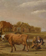 Jan Victors. Cattle Drive in Holland