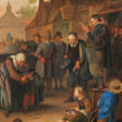 Dutch Village Scene - Auktionsarchiv