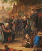 Ричард Бракенбург (1650-1702). Dutch Village Scene