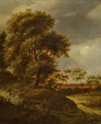 Haarlem School. Wooded Landscape in the Dunes