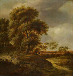 Wooded Landscape in the Dunes