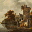 River Landscape with Ruin - Auction prices