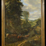 Jan Siberechts. Wide Landscape with a Cart Loaded with Stones - Foto 2