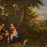 Flemish School. The Holy Family with the Infant St John - Foto 1