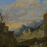 Franz de Paula Ferg. Southern Mountain Landscape with Figures - фото 1