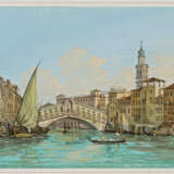 Carlo Grubacs. View of the Rialto Bridge in Venice - Foto 1