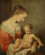 Януариус Цик. Virgin Mary with the Child