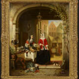 Alexis van Hamme. Market Stand in a Flemish City - photo 2