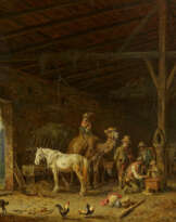 Menagerie Resting in the Barn