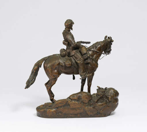 Evgenij Aleksandrovic Lansere. Mounted Soldier with Rifle - Foto 3