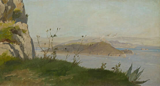 Gustav Schönleber. Landscape Study of Capri - фото 1