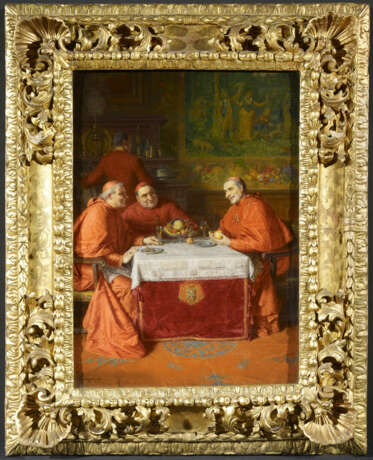 Eduard von Grützner. Trio in Red - photo 2