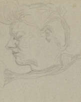 Portrait of Maria Sèthe in Profile