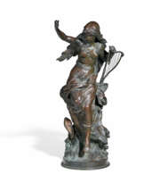 Woman Playing the Harp