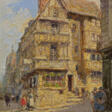 Street Scene in Bayeux in Normandy - Archives des enchères