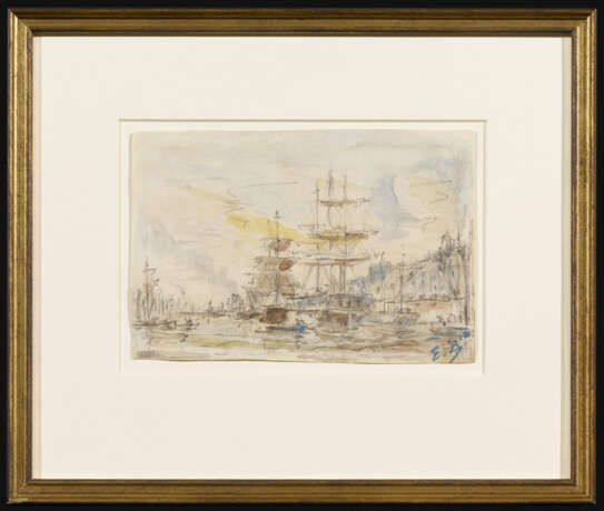 Eugène Boudin. In the Harbour of Le Havre - photo 2