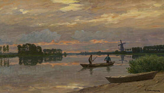 Friedrich Kallmorgen. After Sunset - photo 1