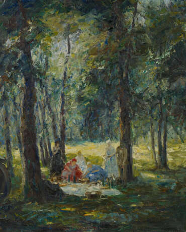 Otto Eduard Pippel. Picnic in the Forest - фото 1