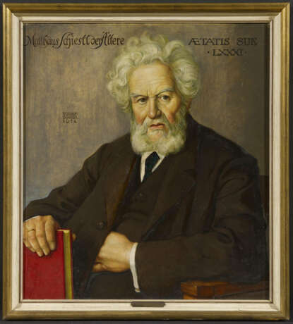 Rudolf Schiestl. Portrait of the Father of the Artist, the Sculptor Matthäus Schiestl the Elder - Foto 2