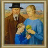Rudolf Schiestl. Self Portrait of the Artist with his Family - photo 2