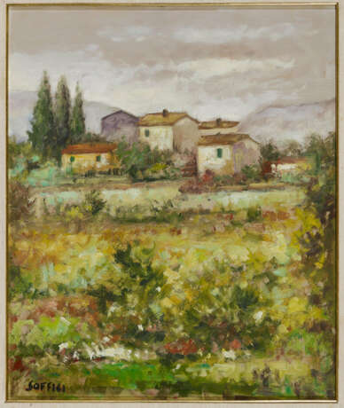 Ardengo Soffici. Landscape with Houses - фото 2
