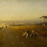 Albert Flamm. Landscape with Figures on the Via Appia - Foto 1