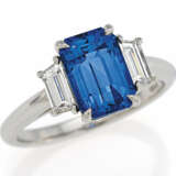 Tiffany & Co.. Sapphire-Diamond-Ring - Foto 1
