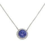 Tiffany & Co.. Tansanite-Pendant Necklace - фото 1