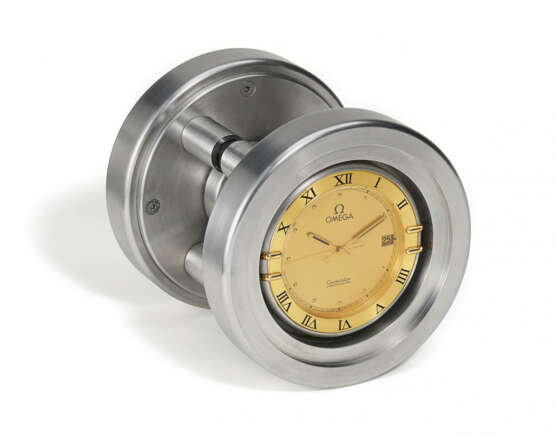 Omega. Door handle for glass door with a clock built in from both sides - Foto 1