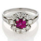 Ruby-Diamond-Ring - photo 1