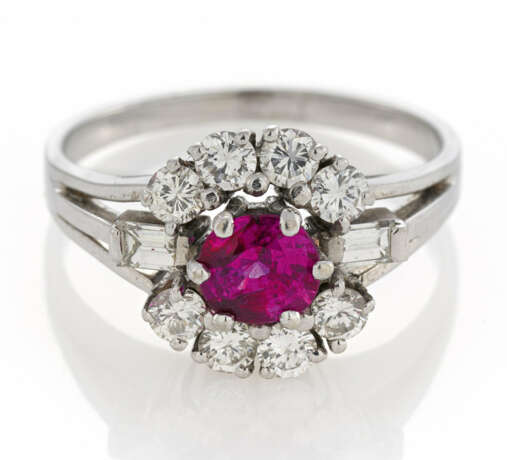 Ruby-Diamond-Ring - Foto 1