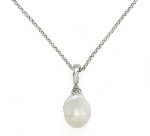 Pearl-Pendant Necklace - фото 1