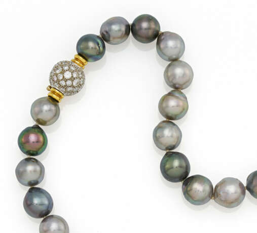 Tahiti-Cultured Pearl-Necklace - фото 1