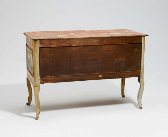 Upper Italy. Softwood rococo commode "Lacca Povera" - фото 3