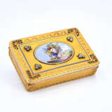 Hanau. Exquisite gold and enamel snuffbox set with old-cut diamonds and with dedication to William I Duke of Nassau - Foto 3
