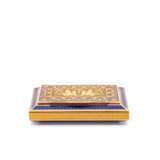 Presumably Hanau. Gold and enamel snuffbox with sphinges - photo 11