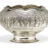 Silver bowl on high foot - фото 1