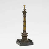 France. Bronze model of the Colonne de Juillet at the Place de la Bastille Paris - Foto 1