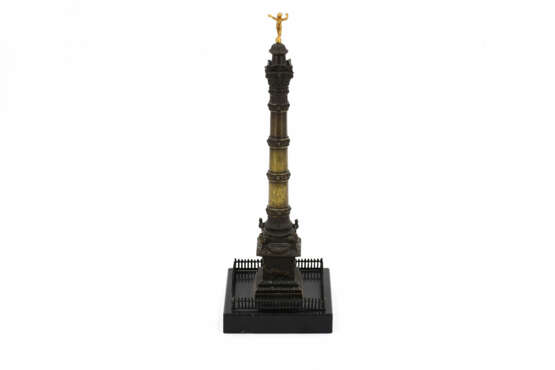 France. Bronze model of the Colonne de Juillet at the Place de la Bastille Paris - photo 4