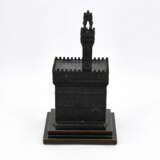 Italy. Zinc cast model of the Palazzo Vecchio in Florence - Foto 2