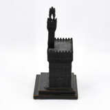 Italy. Zinc cast model of the Palazzo Vecchio in Florence - photo 3