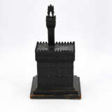Italy. Zinc cast model of the Palazzo Vecchio in Florence - Foto 4