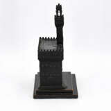 Italy. Zinc cast model of the Palazzo Vecchio in Florence - Foto 5