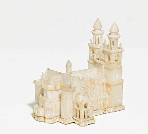Germany. Alabaster model of Magdeburg Cathedral - фото 1
