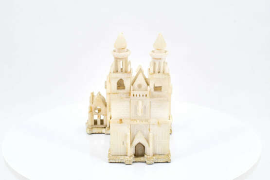 Germany. Alabaster model of Magdeburg Cathedral - фото 3